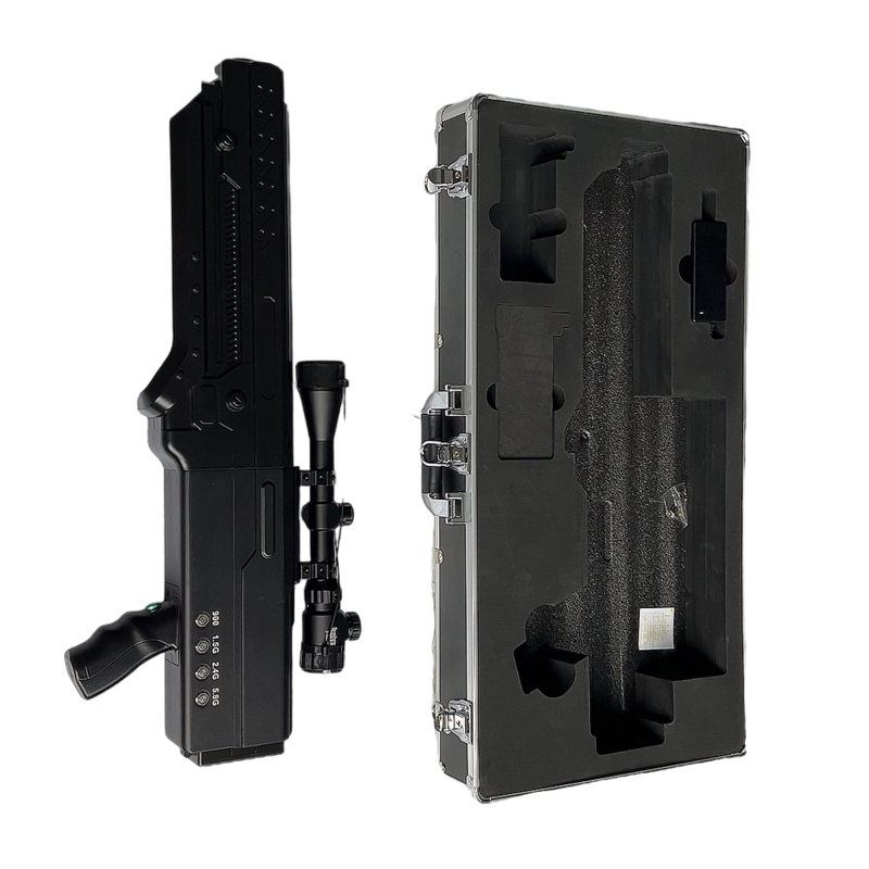  稷山手持便携式枪型低空防御反制四通道A型