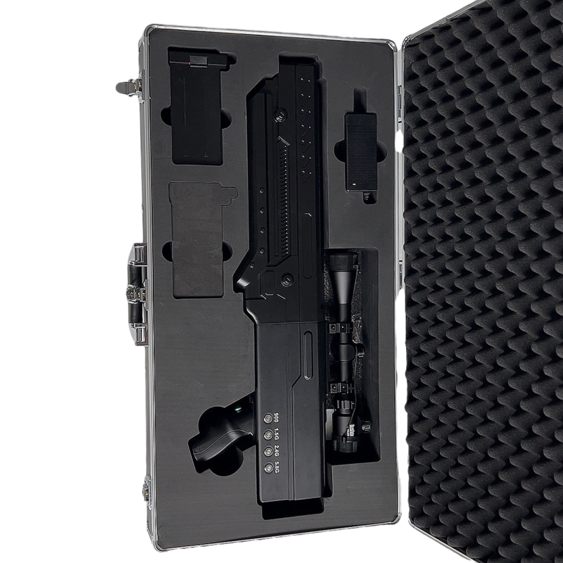  稷山手持便携式枪型低空防御反制四通道B型